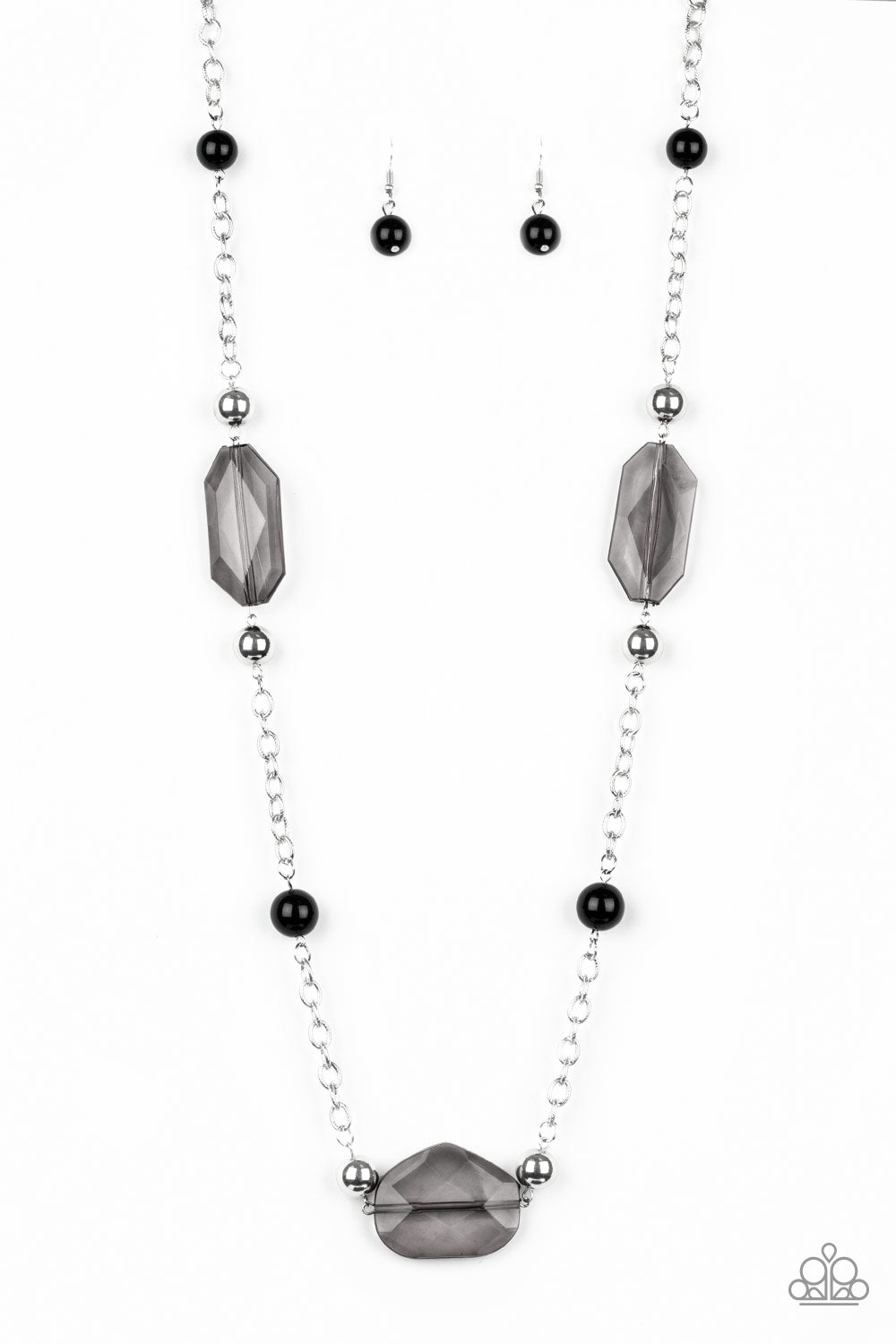 Crystal Charm - Black V246