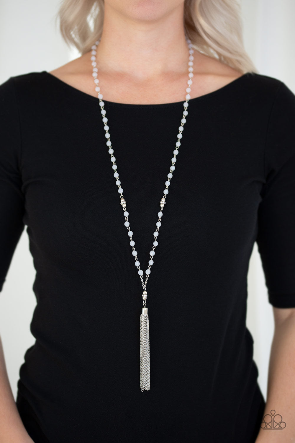 Tassel Takeover - White V161