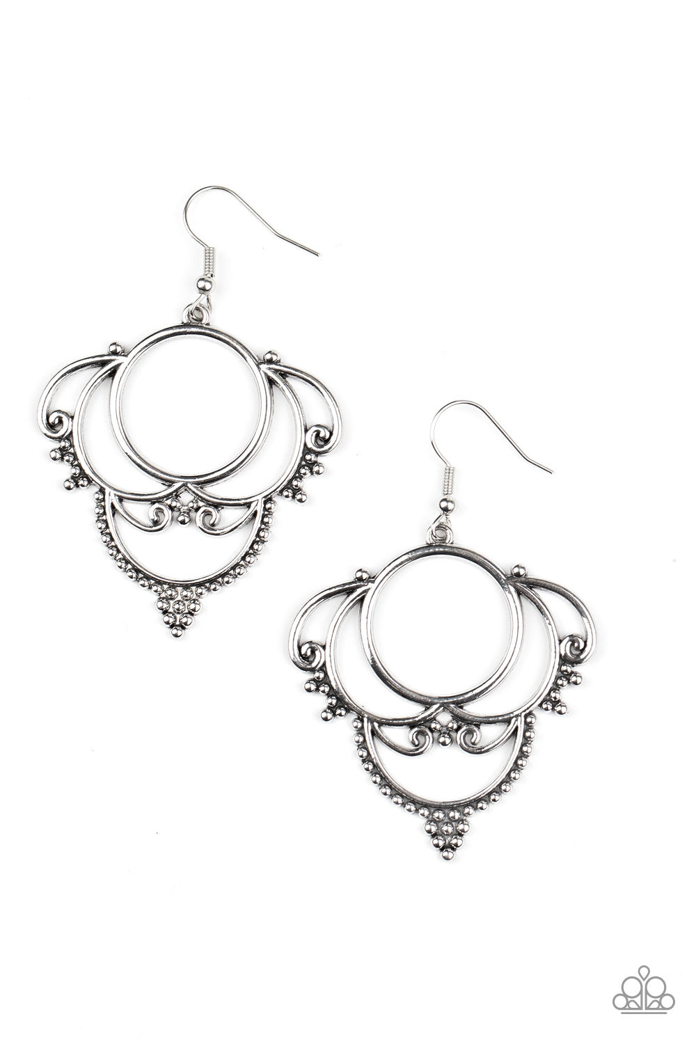 Metallic Macrame - Silver V55