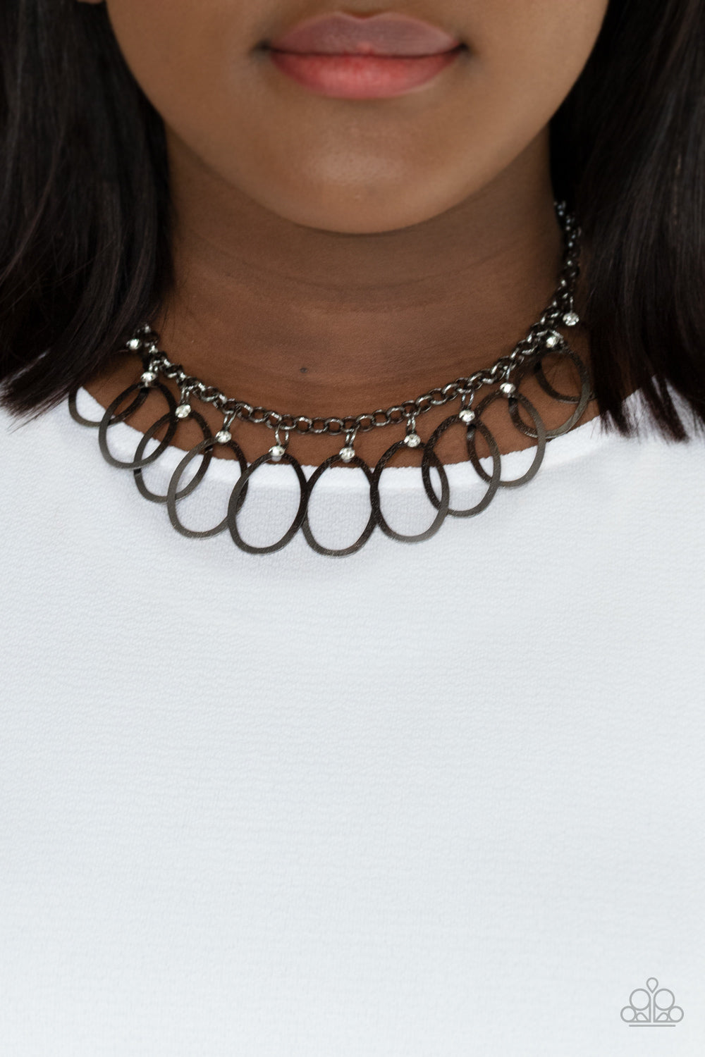 Double OVAL-time - Black 215