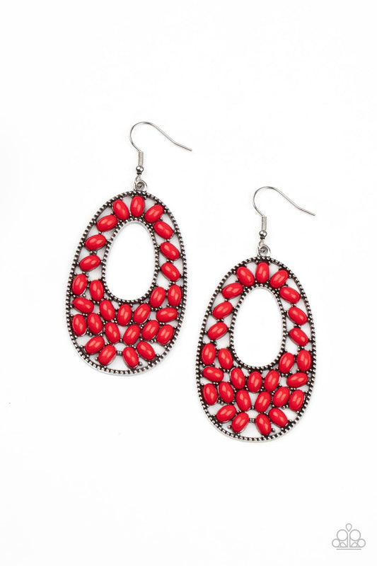 Beaded Shores - Red A710