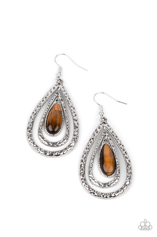 Teardrop Torrent - Brown A614