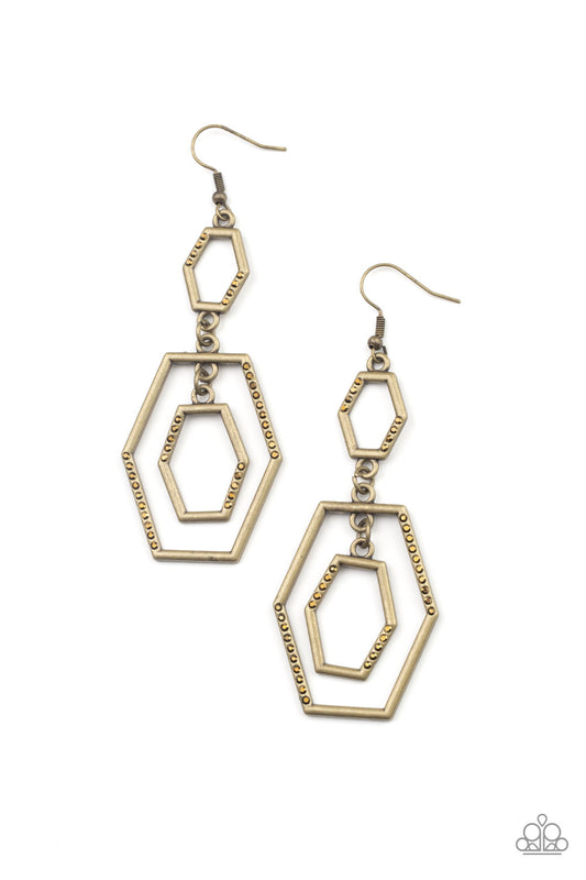 Geometric Maven - Brass 706