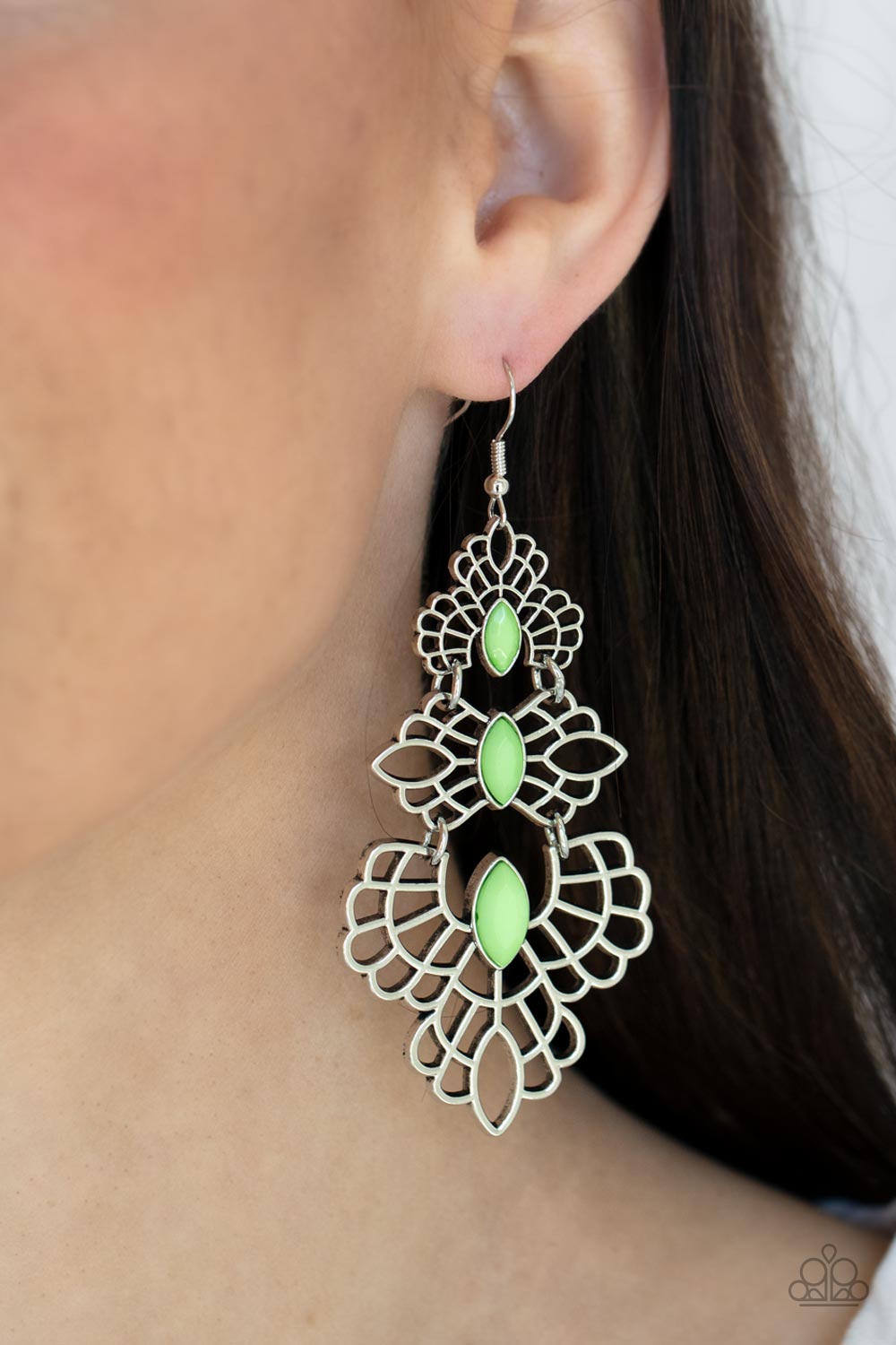 Flamboyant Frills - Green 118