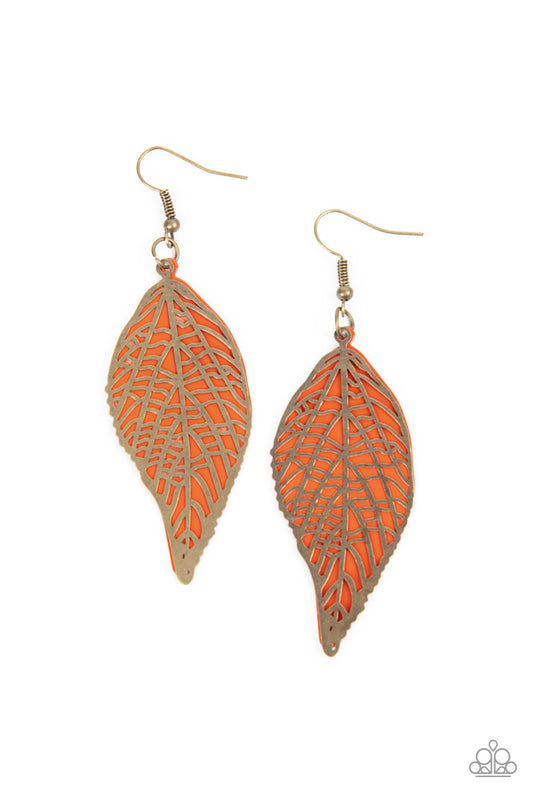 Leafy Luxury - Orange 738