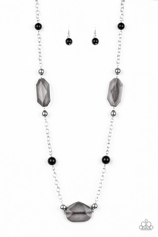 Crystal Charm - Black V246