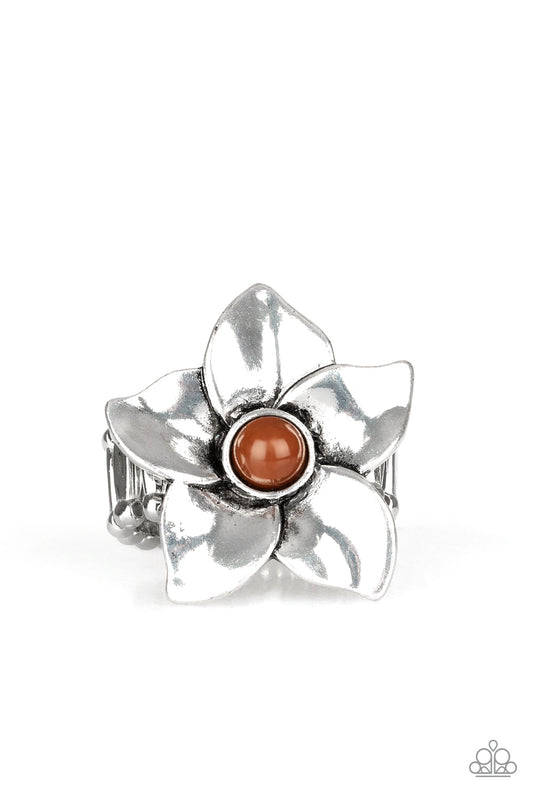 Ask For Flowers - Brown 356
