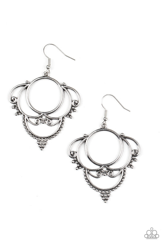 Metallic Macrame - Silver V55