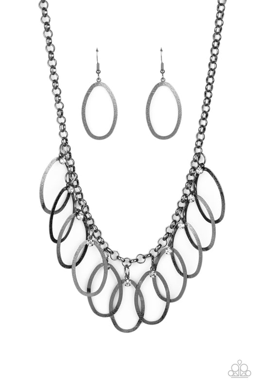 Double OVAL-time - Black 215