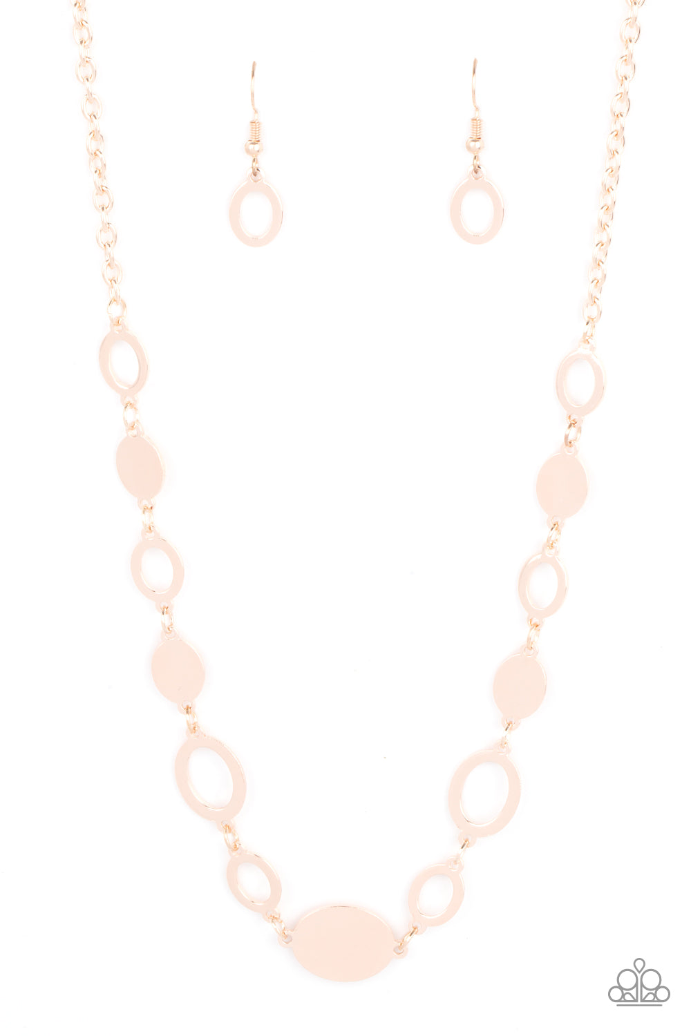 Working OVAL-time - Rose Gold 297
