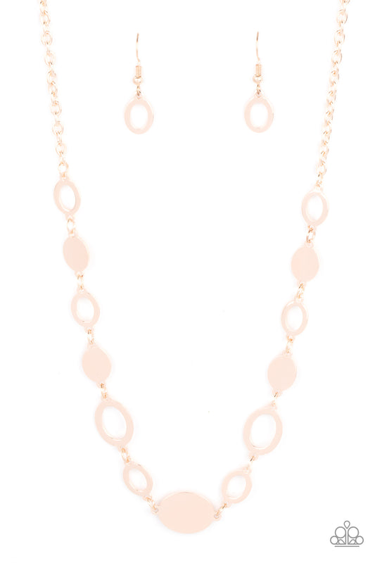 Working OVAL-time - Rose Gold 297