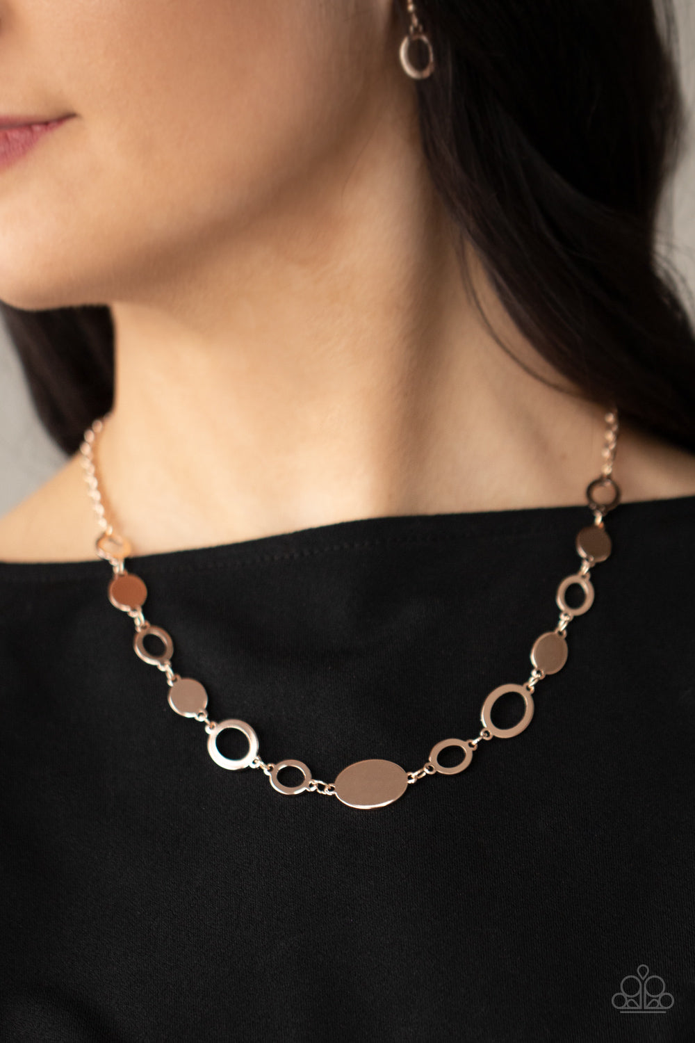 Working OVAL-time - Rose Gold 297