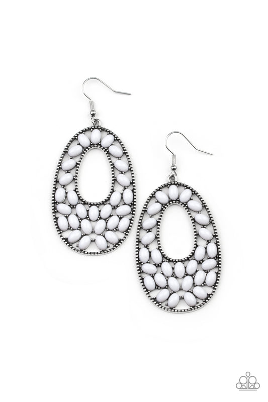Beaded Shores - White A679