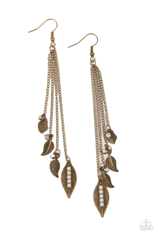 Chiming Leaflets - Brass E139