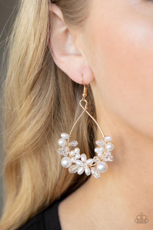 Marina Banquet gold Earring
