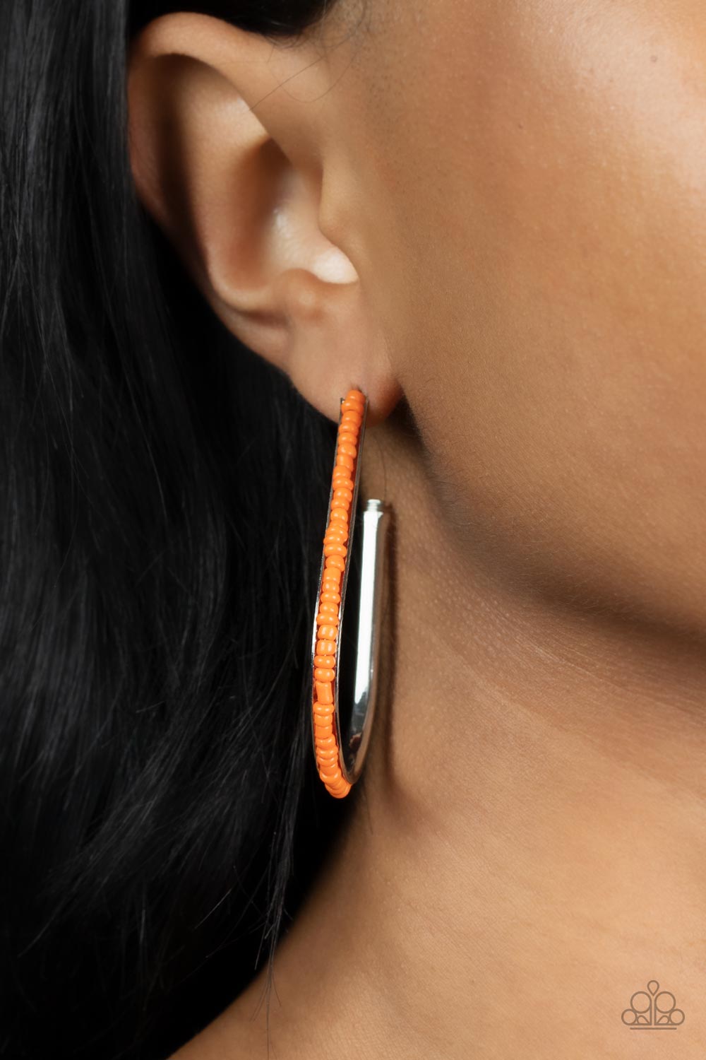 Beaded Bauble - Orange 782