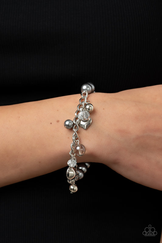 Paparazzi Bracelet ~ Adorningly Admirable - Silver